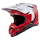 Alpinestars Supertech Helm M10 Carbon Dyno Red White