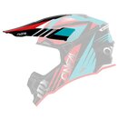 Oneal Spare Visor 2SRS Helmet SPYDE 2.0 black/teal/red