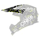 Oneal Spare Visor 2SRS Youth Helmet ATTACK black/neon yellow