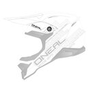 Oneal Spare Visor 3SRS Helmet FLAT 2.0 white