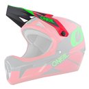 Oneal Spare Visor SONUS Helmet DEFT red/gray/green