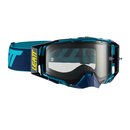 Leatt Velocity 6.5 Goggle MX Brille Ink Blue Clear