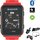 Sigma GPS Smart Triatlon Uhr mit Pulsmessung am Handgelenk Neon Rot Bundle