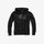 100% Syndicate full-zip hoody Black/Black Foil 2020