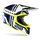 Airoh Wrap MX / Enduro Helm Yellow Blue Husky