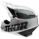Thor Sector MX Helm Racer White Grey 2021