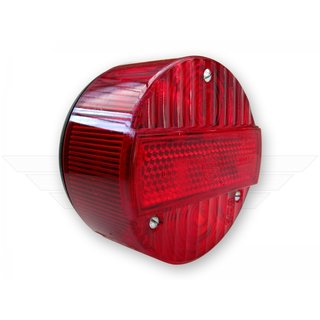 Rücklicht - Bremsschlußkennzeichenleuchte rot Ø120mm (3 Schrauben) mit KZB (E-Prüfzeichen) passend für S51, S70, SR80