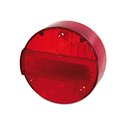 Rücklichtkappe - Lichtaustritt rot Ø120mm (3...