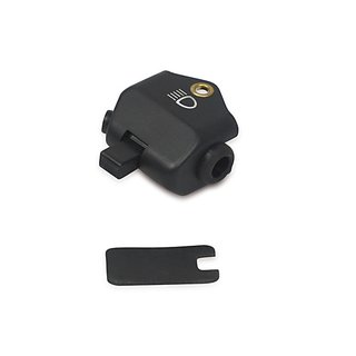 Abblendschalter schwarz mit Innenteil + Plastikkappe (mit Lichthupe) passend für S50, S51N, KR51, KR51/1, KR51/2, SR4-2