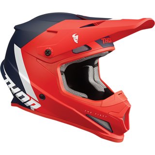 Thor Sector MX Helm 2022 Chevron Blue Red