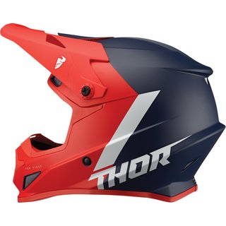 Thor Sector MX Helm 2022 Chevron Blue Red