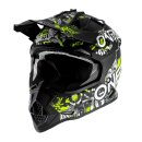 ONeal 2SRS Youth Helmet ATTACK black/neon yellow