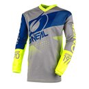 ONeal ELEMENT Youth Jersey FACTOR gray/blue/neon yellow