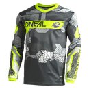 ONeal ELEMENT Youth Jersey CAMO V.22 gray/neon yellow 