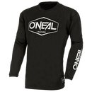 ONeal ELEMENT Youth Cotton Jersey HEXX V.22 black/white 