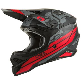 ONeal 3SRS Helmet CAMO V.22 black/red