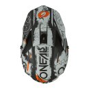 ONeal 3SRS Helmet SCARZ V.22 black/gray/orange
