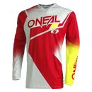ONeal ELEMENT Jersey RACEWEAR V.22 red/gray/neon yellow