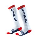 ONeal PRO MX Sock MOTO LIFE white/red/blue