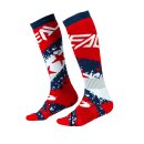 ONeal PRO MX Sock STARS red/blue