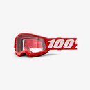 100% ACCURI2 Youth Goggle Neon Red