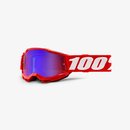 100% ACCURI2 Youth Goggle Neon Red
