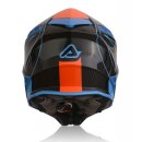 Acerbis Helm Carbon Steel orange-blau 