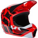 FOX V1 Helm Lux Flo Red 2022