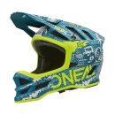 ONeal BLADE Polyacrylite Helmet HR V.23 teal/neon yellow