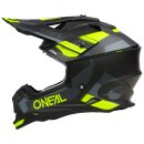 ONeal 2SRS Helmet SPYDE V.23 black/gray/neon yellow