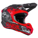 ONeal 5SRS Polyacrylite Helmet HR V.22 black/red 