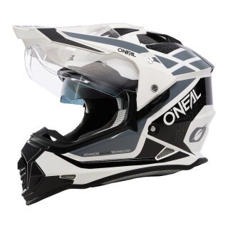 ONeal D-SRS Helmet SQUARE white/black/gray