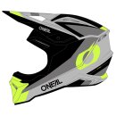 ONeal 1SRS Youth Helmet STREAM black/neon yellow