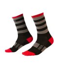 ONeal MTB Performance Sock STRIPE black/gray/red