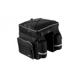Hinterrad-Doppeltasche KB-205L schwarz