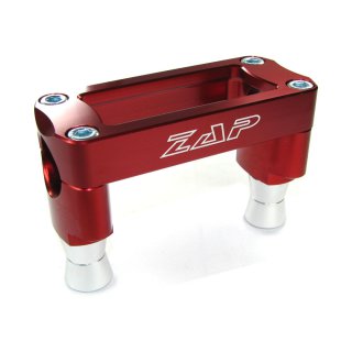ZAP T-Bone Anbaukit Honda 35mm hoch rot eloxiert (28.6mm)