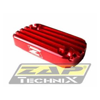 Deckel f. Fußbremszylinder Aluminium KX(F), RM(Z) rot