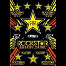 Rockstar Sticker Bogen